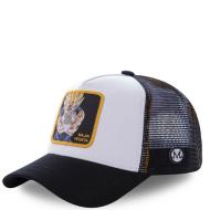 Dragonball Z Vegeta Casquette Noir Blanc Homme Capslab pas cher