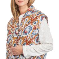 Vestes légères à fleurs Orange/Bleu Femme Kaporal SONIA vue 3