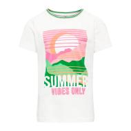 T-shirt Blanc Kids Only Julie pas cher