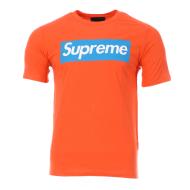 T-shirt Orange Homme Supreme Grip Italfigo