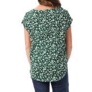 Top Imprimé Vert à Motifs Femme Only Vic vue 2