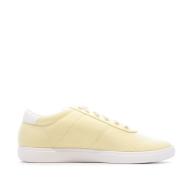 Baskets Jaune Femme Le Coq Sportif Court One W vue 2