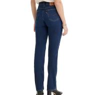 Jean Slim Bleu Brut Femme Levi's 724 High-Rise vue 2