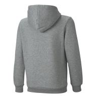 Sweat Gris Garçon Puma Hoodie vue 2
