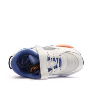 Baskets Blanches/Orange/Bleu Garçon Puma 395556 vue 4