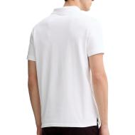Polo Blanc Homme Calvin Klein Jeans Refined vue 2