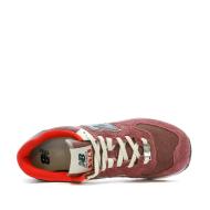 Baskets Rouge Homme New Balance 574 vue 4