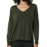 Pull Kaki Femme Kaporal Duck