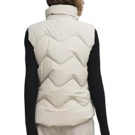 Doudoune sans manches Beige Femme JDY Power vue 2