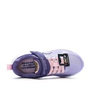 Baskets Mauves Fille Skechers Sola Glow vue 4