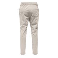 Pantalon Fluide Beige Clair Homme Only & Sons Linus vue 2