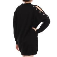 Robe Sweat Noire Femme Supreme Jessy vue 2