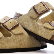 Sandales Latte crème Mixte Birkenstock Arizona vue 7