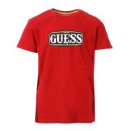 T-shirt Rouge Garçon Guess 3Z14
