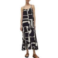 Women's black/beige dress Vero Moda Easy