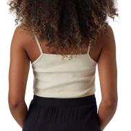 Top Beige Femme Mamalicious Strap vue 2