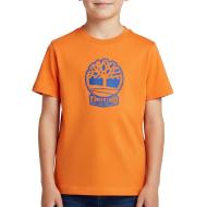 Timberland T-Shirt Orange/Blau für Jungen T60422