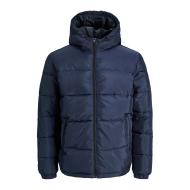 Doudoune Marine Jack & Jones Puffer pas cher