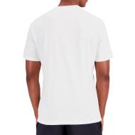 T-shirt Blanc Homme New Balance MT31541WH vue 2