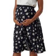 Jupe de Grossesse Noire à Fleurs Femme Vero Moda Maternity 20019110 pas cher