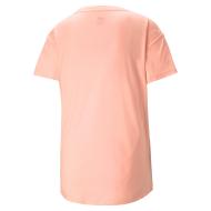 T-Shirt Rose Femme Puma RTG Logo vue 2