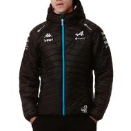 Doudoune Noire/Turquoise Homme Kappa Aboucou Alpine F1 pas cher