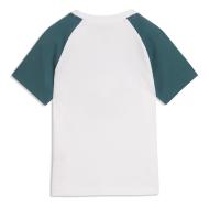 T-Shirt Blanc/Bleu Garçon Puma Super Graphic vue 2