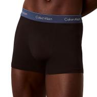 X3 Boxers Noir/Bleu Homme Calvin Klein Jeans Relaxed Fit Trunk vue 2