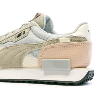 Baskets Écru/Rose Femme Puma Future Rider Interest vue 7
