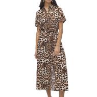 Vestido estampado blanco/negro de mujer Vero Moda Joy