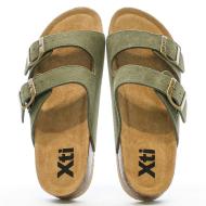 Sandales Kaki Femme Xti Cuir 142553 vue 3