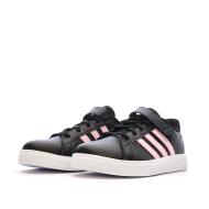 Baskets Noires/Roses Fille Adidas Grand Court 2.0 vue 6