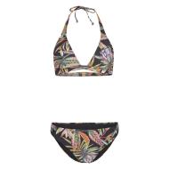 Women's Black O'Neill Capri Bondey Swimsuit Set
