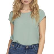 T-shirt Vert Femme Only Onlvic