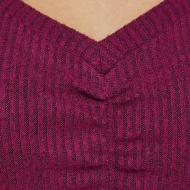Top Manches longues Prune Femme JDY Lucca vue 3