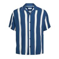 Chemisette Bleu Homme JACK & JONES Relaxed 12249367 pas cher