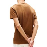 T-Shirt Marron Homme Tommy Hilfiger Reg Linear vue 2