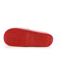 Claquettes Rouges/Blanches Homme Adidas Adilette vue 2