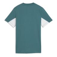 T-Shirt Vert Garçon Puma Ess Block vue 2