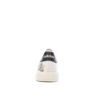 Baskets Blanches/Rouges Femme Adidas Grand Court Base 2.0 vue 3