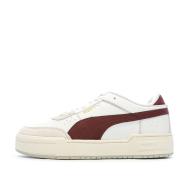 Baskets Blanches/Bordeaux Homme Puma Pro Sport Mix pas cher