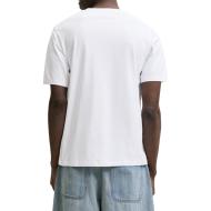 T-Shirt Blanc Homme Jack & Jones Montauk vue 2