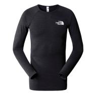 Camiseta técnica negra para hombre The North Face Lab Smless barato
