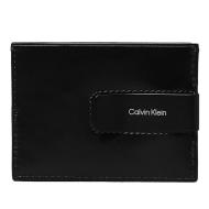 Porte Cartes Noir Homme Calvin Klein Jeans Glow Black Leather vue 2