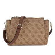 Sac à Bandoulière Marron Femme Guess Noelle