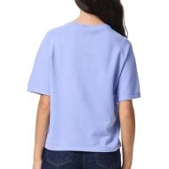 Camiseta azul de mujer de Pices Knit ver 2