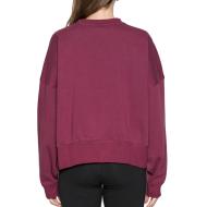 Sweat Violet Femme Adidas Sweatshirt vue 2