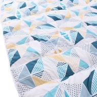 Couette Bleu/Blanc/Jaune Dodo Instant Déco 200x200 vue 2