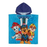Poncho Bleu Garçon Sport Zone Pat Patrouille pas cher