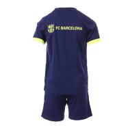 Mini-kit Football Marine/Jaune Garçon FC Barcelona vue 2